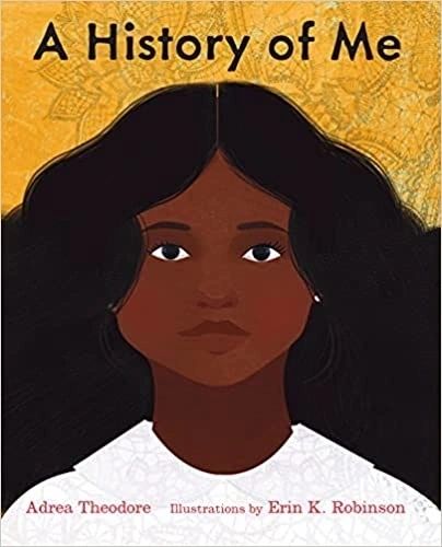 History of Me Cover image with a animated girl image