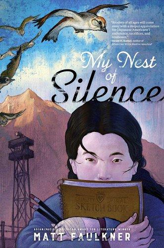 My nest of silence cover poster with a bird image