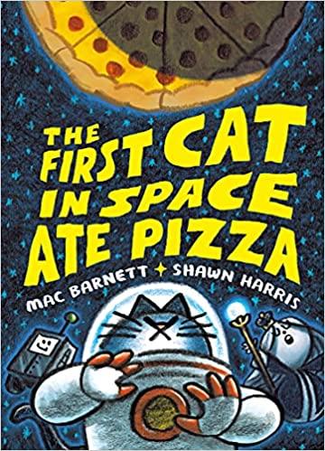 The first cat in space ate pizza cover image