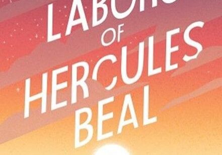 A book cover with the title of the labors of hercules beal.