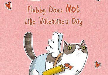 flubby does not like valentine's day