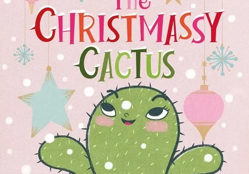 A book cover with a cactus in the middle of it.